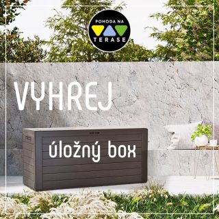 „I vaše venkovní věci potřebují uskladnit.“ . Zapojte se do naší soutěže a vyhrajte tuhle parádní vychytávku – úložný box...