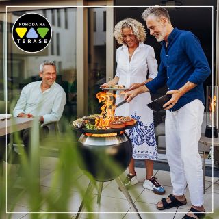 Chcete si něco opéct na terase, ale bez kouře? Ohnisko MOON 🌙 rozfouká nejen plameny 🔥, ale i vaše srdce! Perfektní pro...