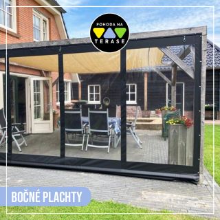 Fouká vám na terasu? 🍁🌪 S bočními závětrnými plachtami žádný problém. Moderní design, který se postará o vaše pohodlí 💛🍀 ....
