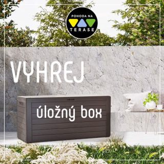 „I vaše venkovní věci potřebují uskladnit.“ . Zapojte se do naší soutěže a vyhrajte tuhle parádní vychytávku – úložný box...
